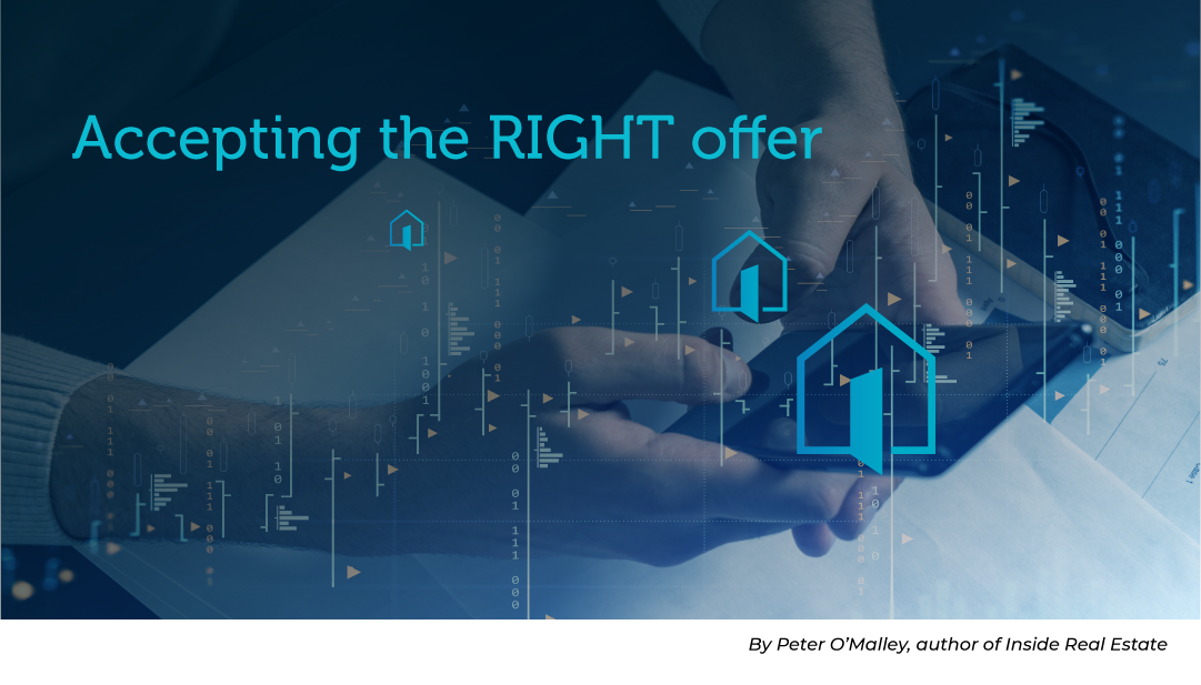 Accepting the right sale offer graphic